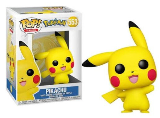 Funko POP! Games: Pokemon - Pikachu (Waving) #553