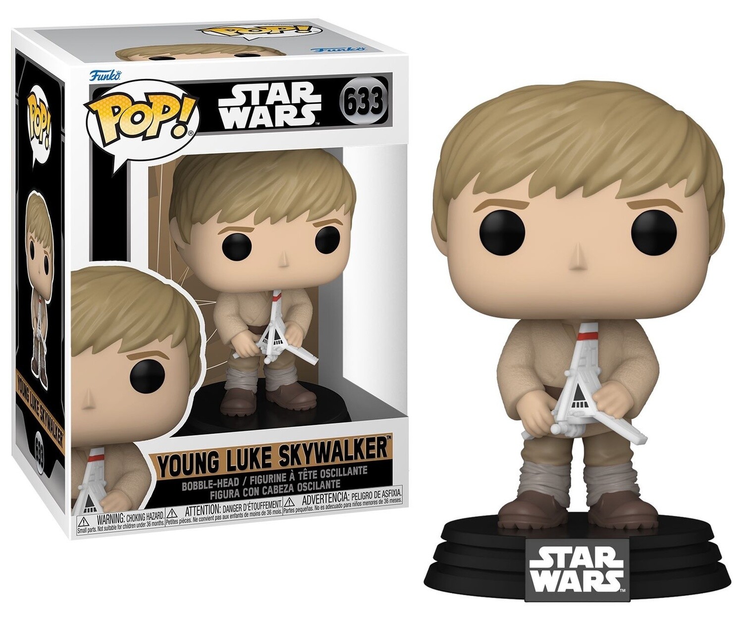 Funko Pop! STAR WARS Obi-Wan Kenobi - Young Luke Skywalker Vinyl Bobblehead #633