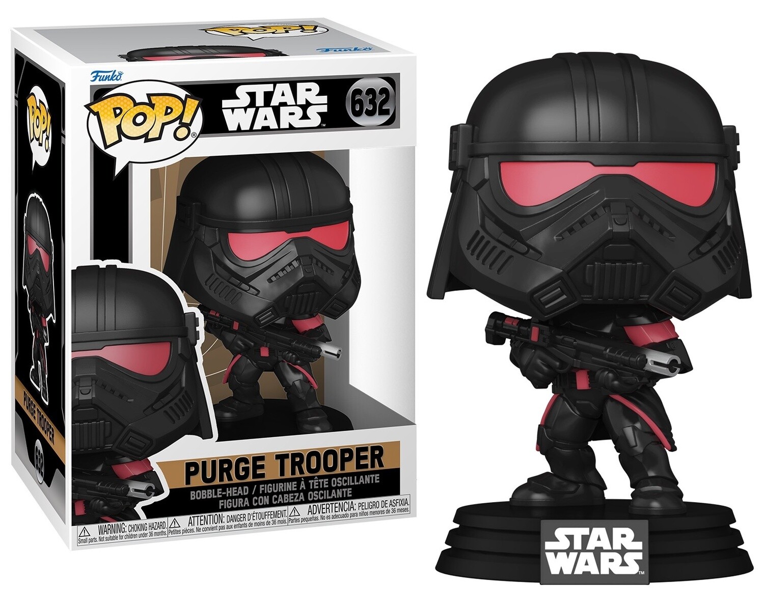 Funko Pop! STAR WARS Obi-Wan Kenobi - Purge Trooper Vinyl Bobblehead #632