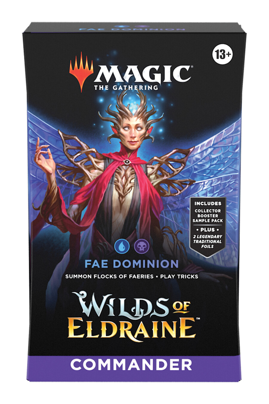 Magic The Gathering - Wilds of Eldraine Commander Decks, Model: Fae Dominion
