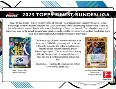 2022-23 Topps Finest Bundesliga Soccer
