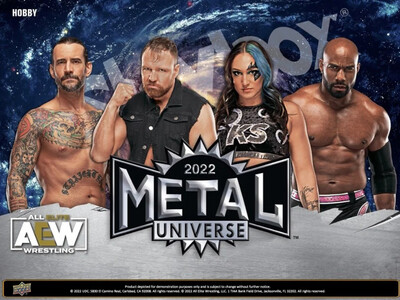 2022 Upper Deck AEW Skybox Metal Universe Hobby