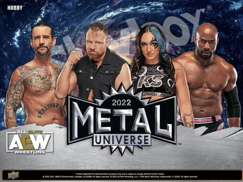 2022 Upper Deck AEW Skybox Metal Universe Hobby, Format: Box