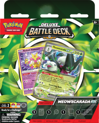 Pokemon - Deluxe Battle Decks Meowscarada/Quaquaval Ex