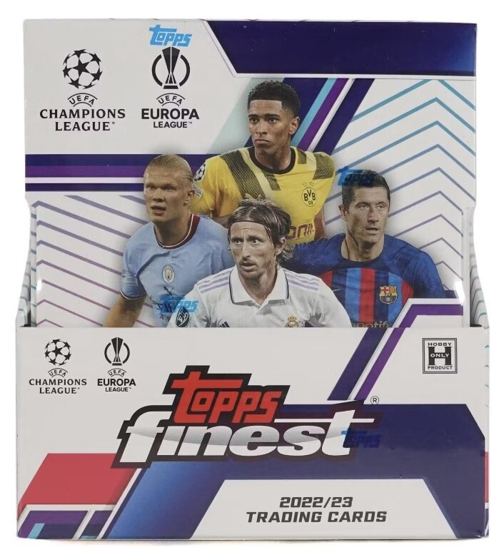 2022-23 Topps Finest UEFA Club Competitions Soccer, Format: Box