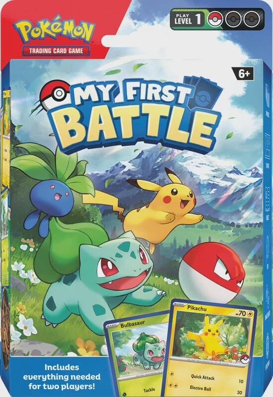 Pokemon - My First Battle Deck, Model: Bulbasaur/Pikachu