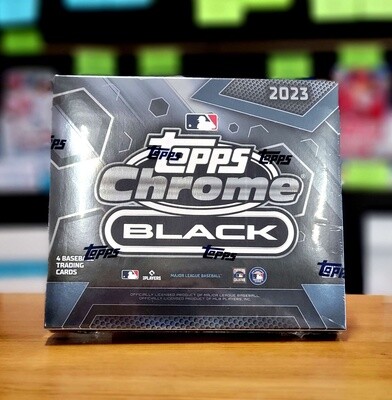2023 Topps Chrome Black Baseball