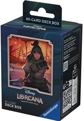 Disney - Lorcana - Deck Box Mulan