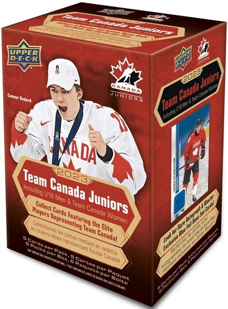 2023 Upper Deck Team Canada Jr Blaster