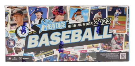 2023 Topps Heritage High Number Baseball, Format: Boîte