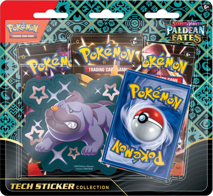 Pokemon - Paldean Fates Tech Sticker Collection (random)