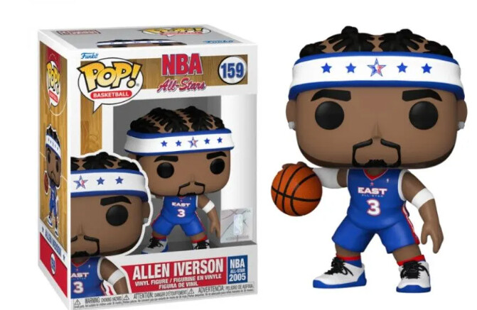 Funko Pop! NBA: Legends Allen Iverson All-Star 2005 #159