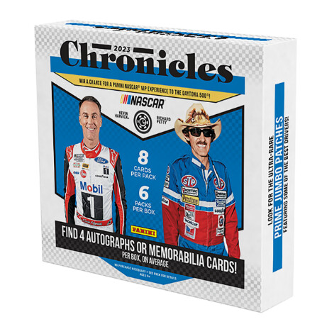 2023 Panini Chronicles Racing NASCAR Hobby, Format: Boîte