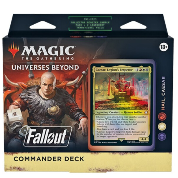 Magic The Gathering - Fallout - Commander Decks, Model: Hail, Cesar