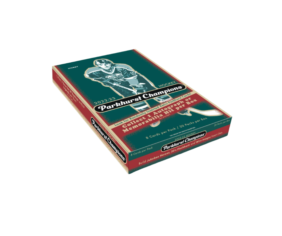 2022-23 Upper Deck Parkhurst Champions Hobby, Format: Boîte
