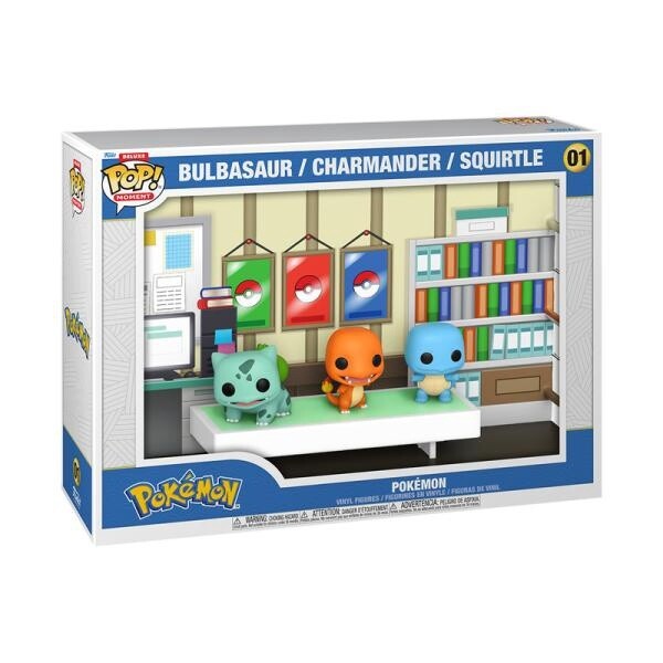 FunkoPop! Games: Pokemon Starters Deluxe Moments #01