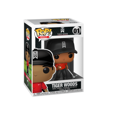 FunkoPop! Golf - Tiger Woods (Red Shirt) #01