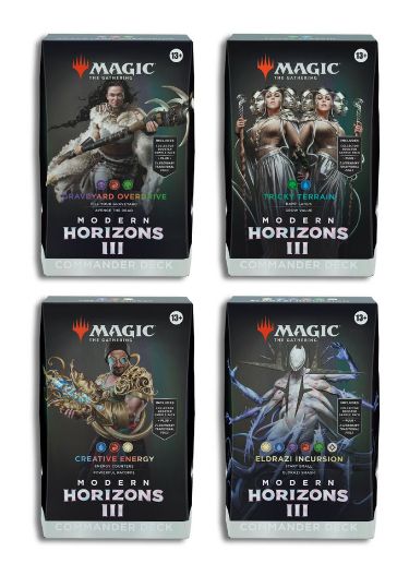 Magic The Gathering: Modern Horizons 3 - Commander Deck, Format: Set de 4 Deck