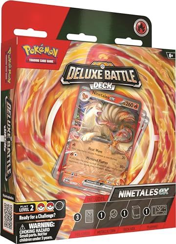 Pokemon - Deluxe Battle Decks Ninetales/Zapdos Ex, Model: Ninetales Ex