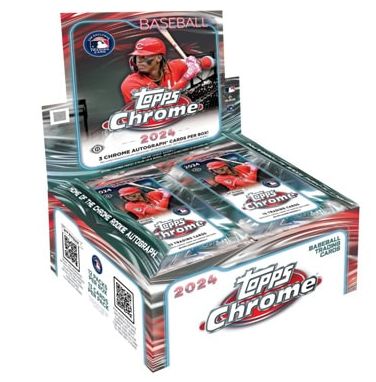 2024 Topps Chrome Baseball Jumbo, Format: Boîte