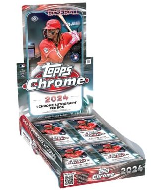 2024 Topps Chrome Baseball Hobby, Format: Boîte