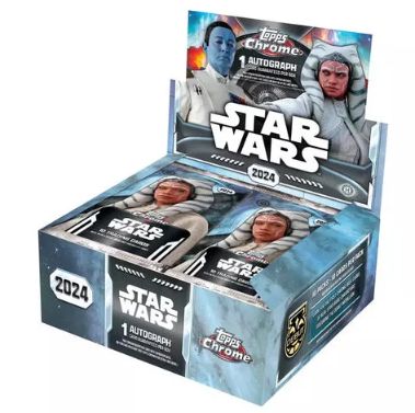 2024 Topps Chrome Star Wars Hobby, Format: Boîte