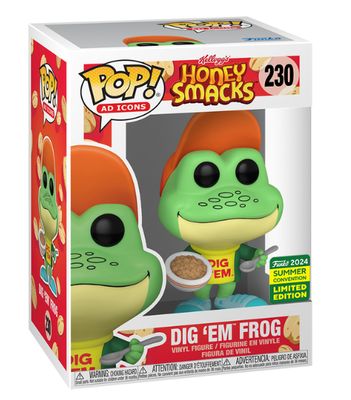 FunkoPop! Honey Smack - Dig &#39;Em Frog Summer Convention Limited Edition #230