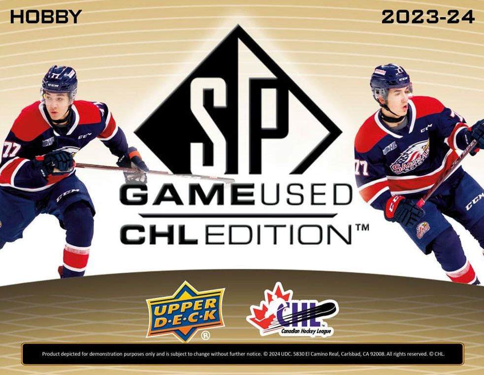 2023-24 Upper Deck SP Game Used CHL Hobby