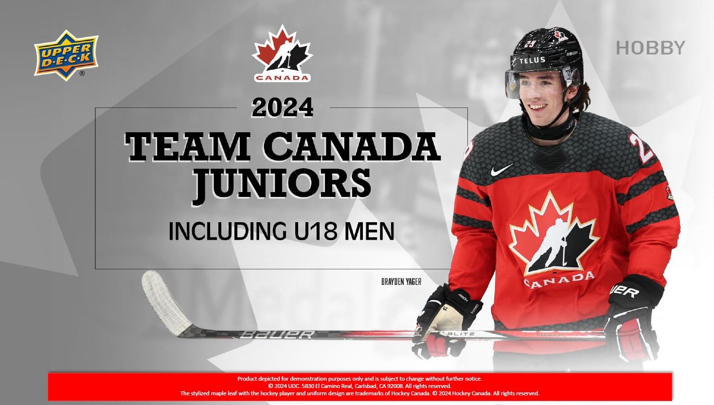 2024 Upper Deck Team Canada Juniors Hobby