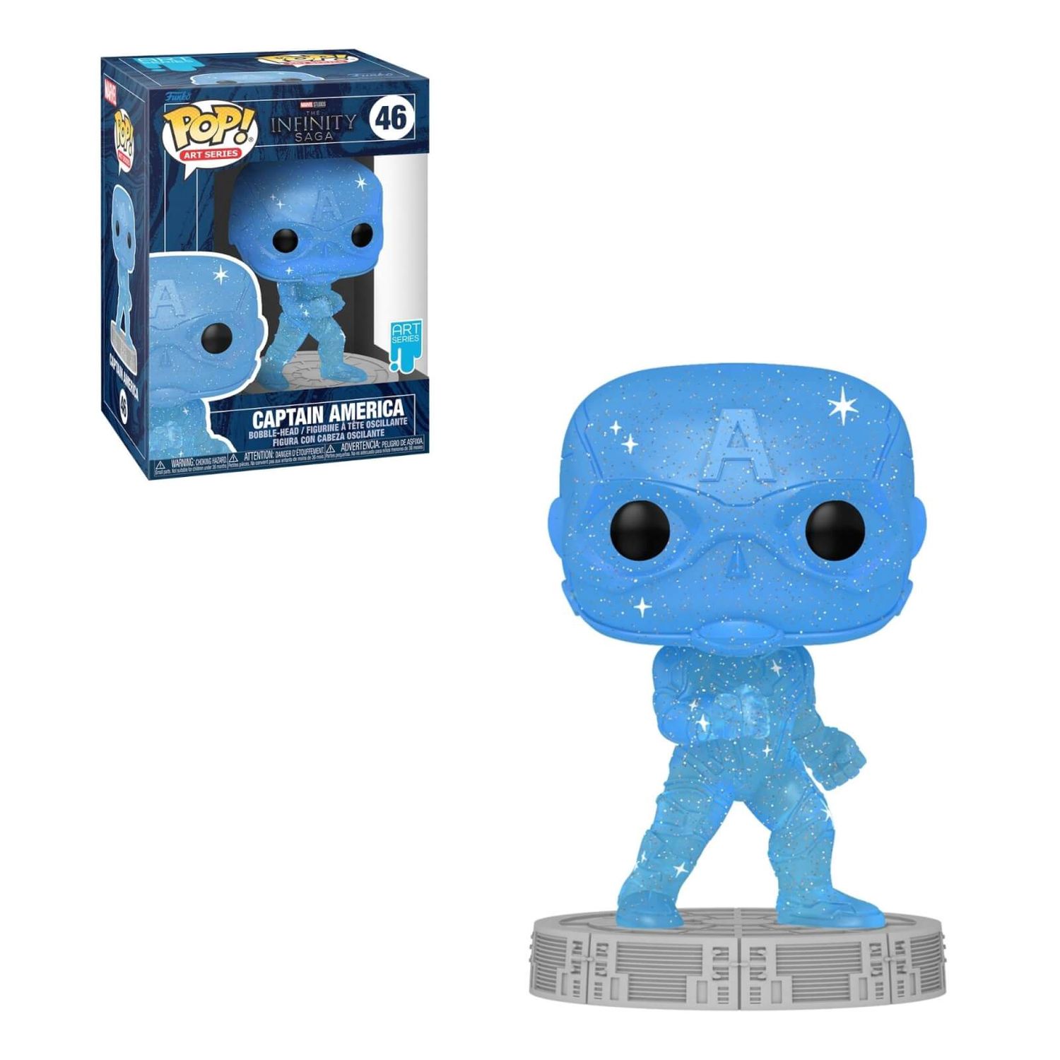 Funko Pop! Artist Series: Infinity Saga - Captain America #46