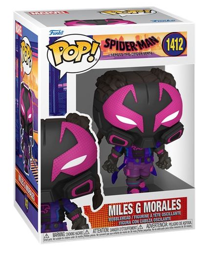 Funko Pop! Marvel: Spider-Man: Across the Spider-Verse - Prowler Miles G Morales #1412