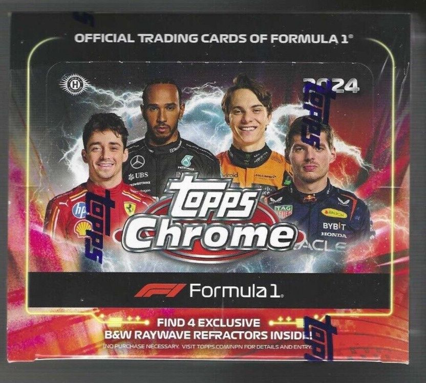 2024 Topps Chrome Formula 1 Lite Box, Format: Boîte