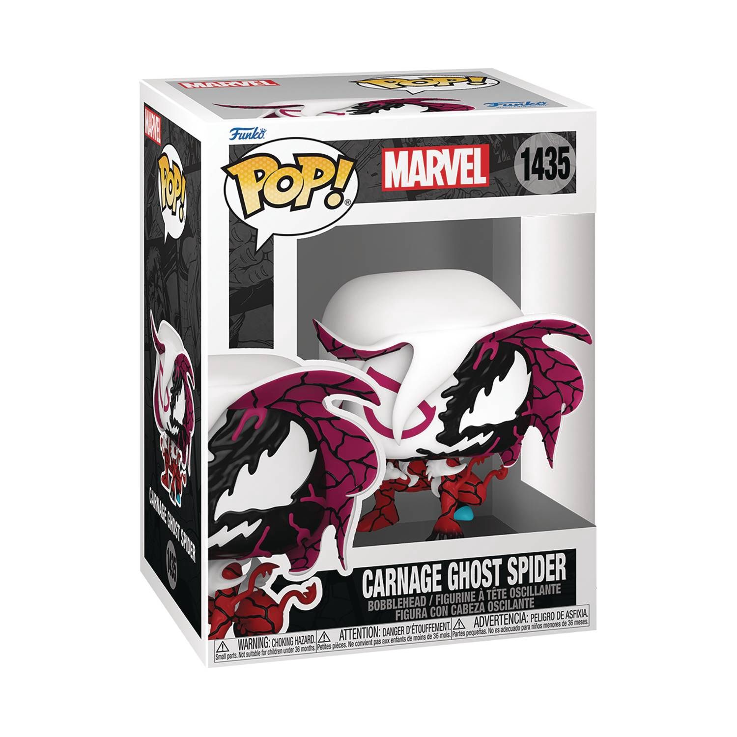 FunkoPop! Marvel - Carnageized Ghost Spider #1435