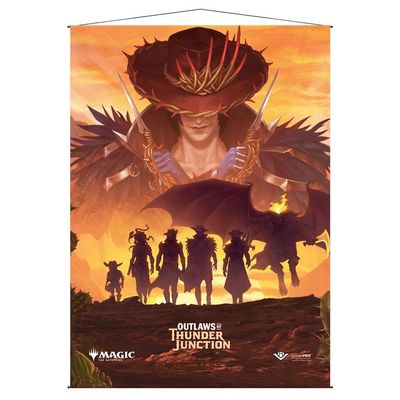Magic the Gathering Outlaws of Thunder Junction Wall Scroll