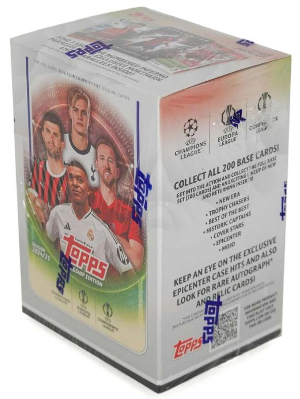 2024-25 Topps UEFA Club Competitions Value Box