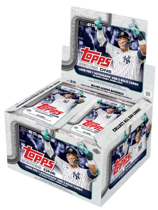 2025 Topps Baseball Series 1 Jumbo, Format: Boîte