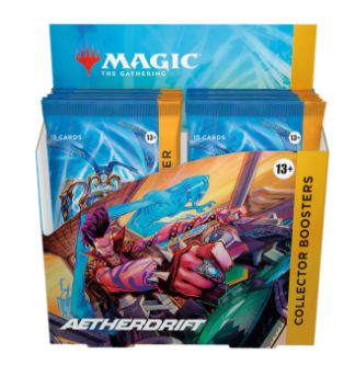 Magic The Gathering - Aetherdrift - Collector Booster, Format: Boîte