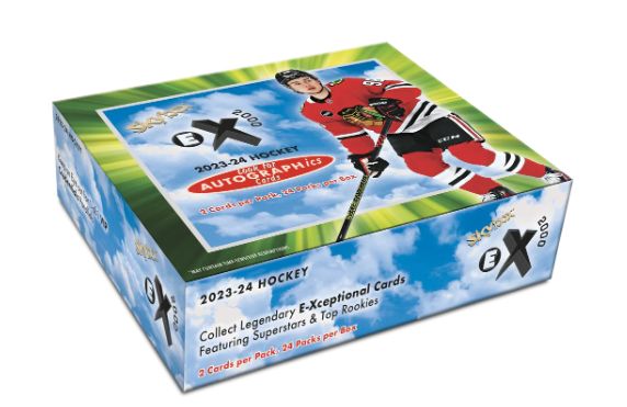 2023-24 Upper Deck Skybox E-X 2000 Hockey Hobby, Format: Boîte