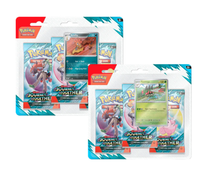 Pokémon - Journey Together - Blister 3 Packs (random)