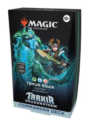 Magic The Gathering - Tarkir Dragonstorm - Commander Decks, Model: Temur Roar