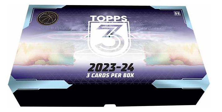2023-24 Topps Three Basketball Hobby