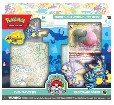 Pokemon - World Championship 2024 Honolulu Decks, Model: Evan Pavelski - Regidrago Vstar