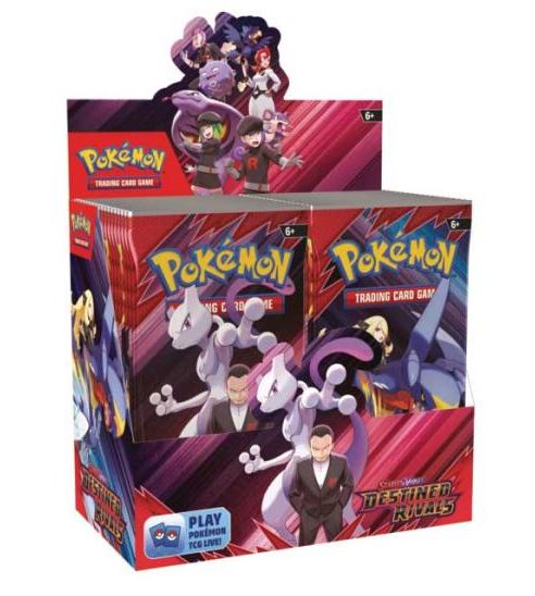 Pokémon - Destined Rivals - Booster, Format: Boîte