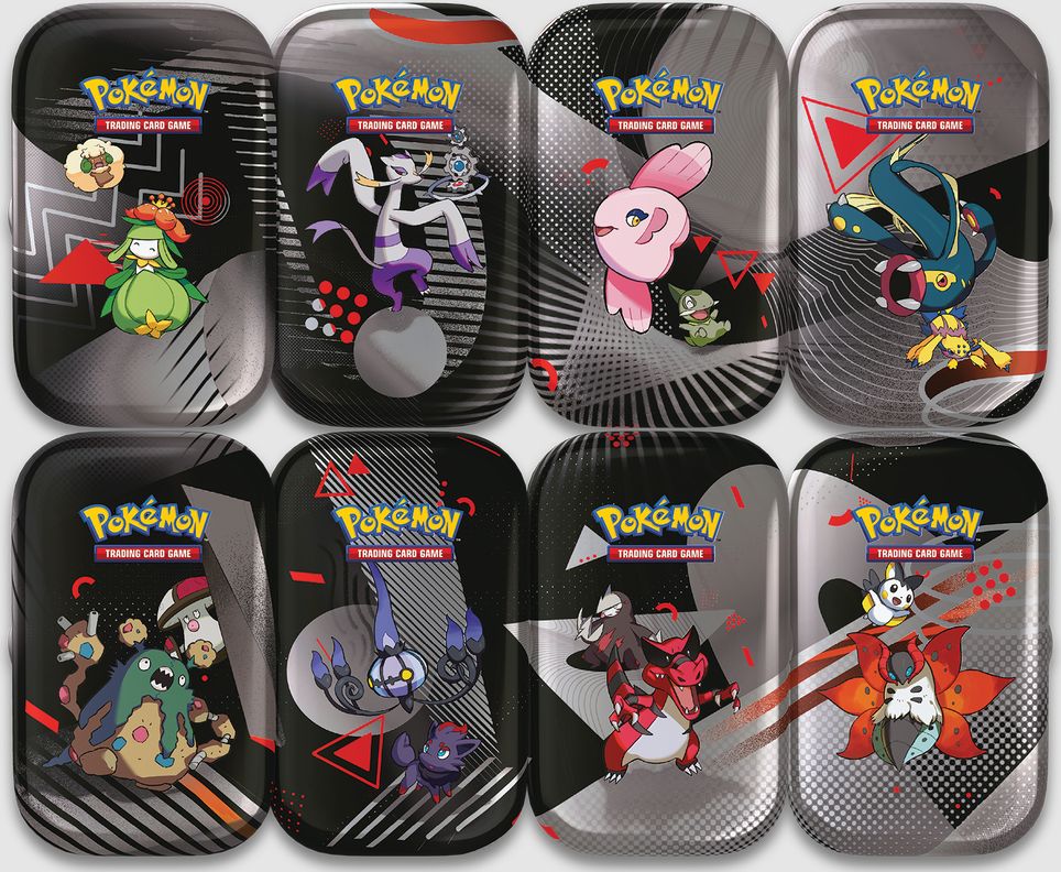 Pokémon - Unova SV10.5 Mini Tin Display (8ct)