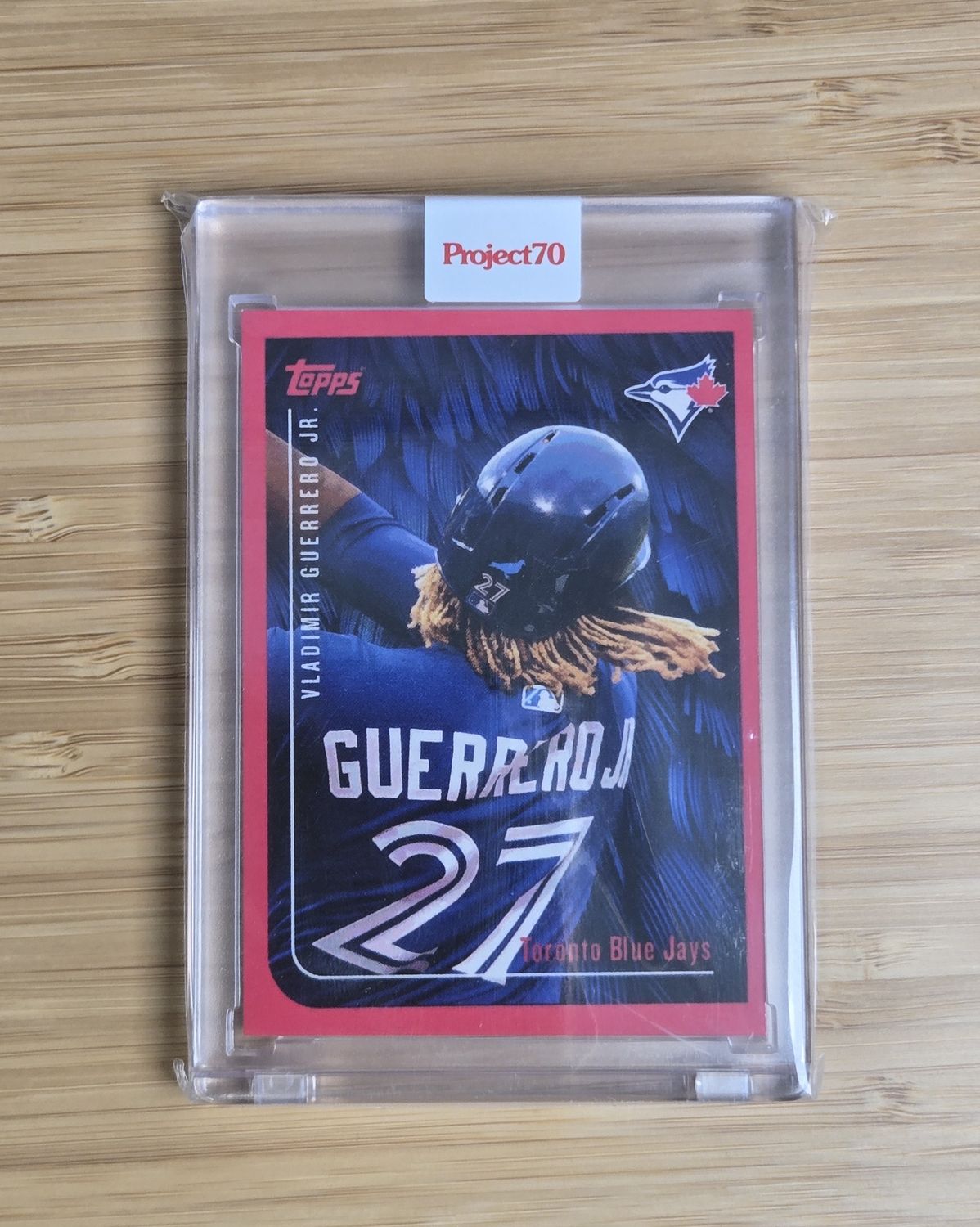 Topps Project70 #266 Vladimir Guerrero Jr. by Jeff Staple (1999) - 1,904 print run