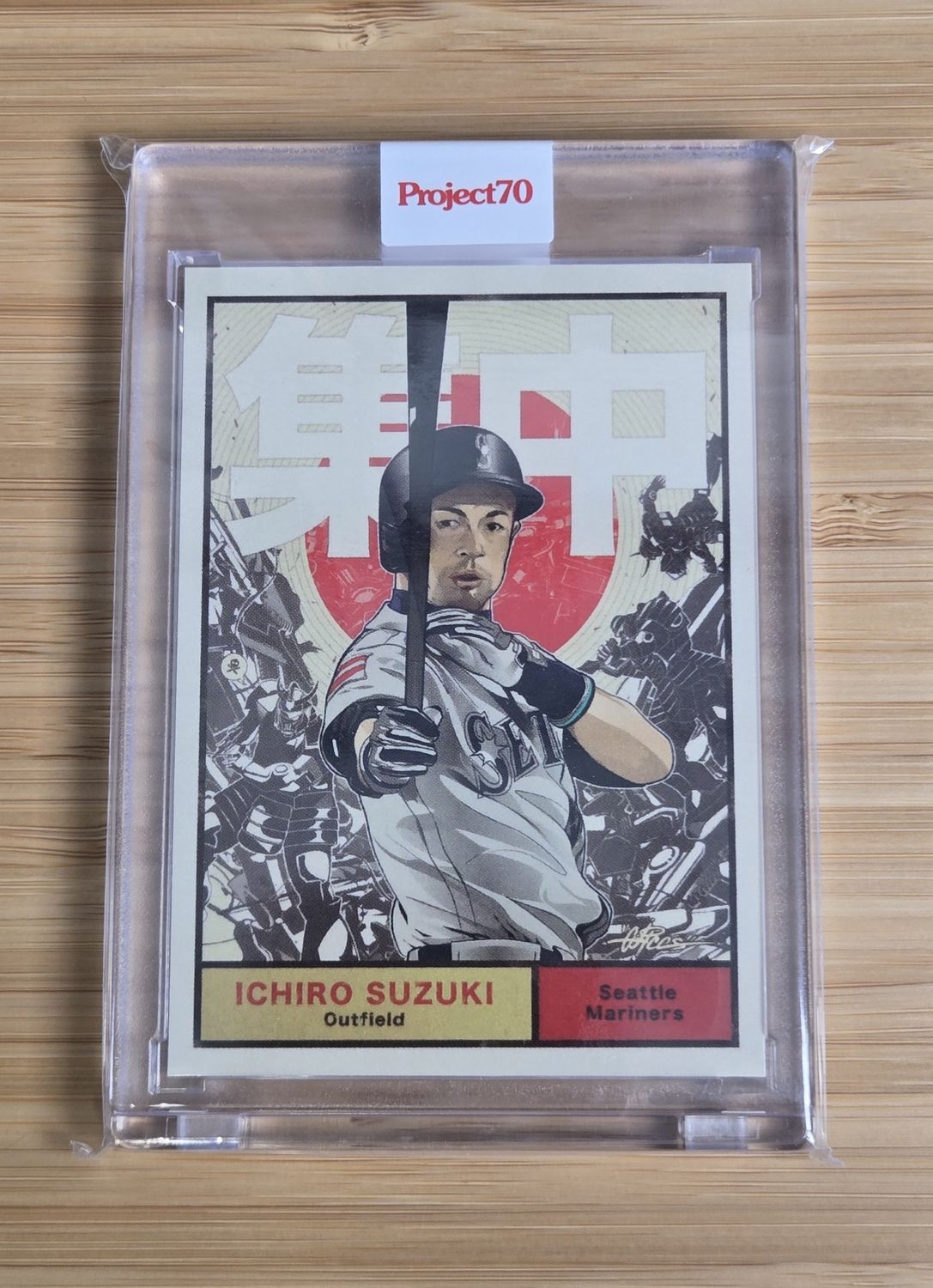 Topps Project70 #71 Ichiro Suzuki by Quiccs (1961) - 5,386 print run