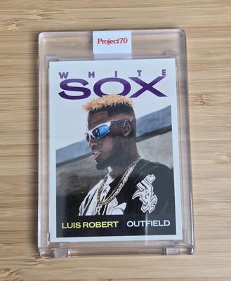 Topps Project70 #241 Luis Robert by Jacob Rochester (1964) - 1,307 print run