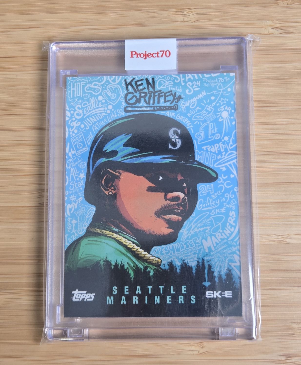 Topps Project70 #931 Ken Griffey Jr. by DJ Skee (2021) - 4,473 print run