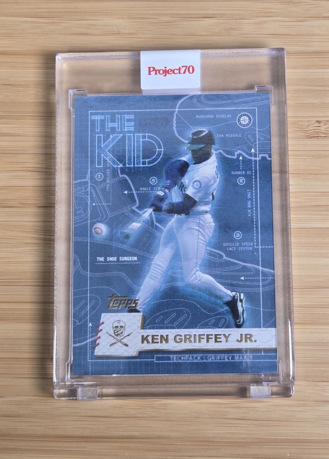 Topps Project70 #12 Ken Griffey Jr.  by The Shoe Surgeon (1996) - 5,088 print run