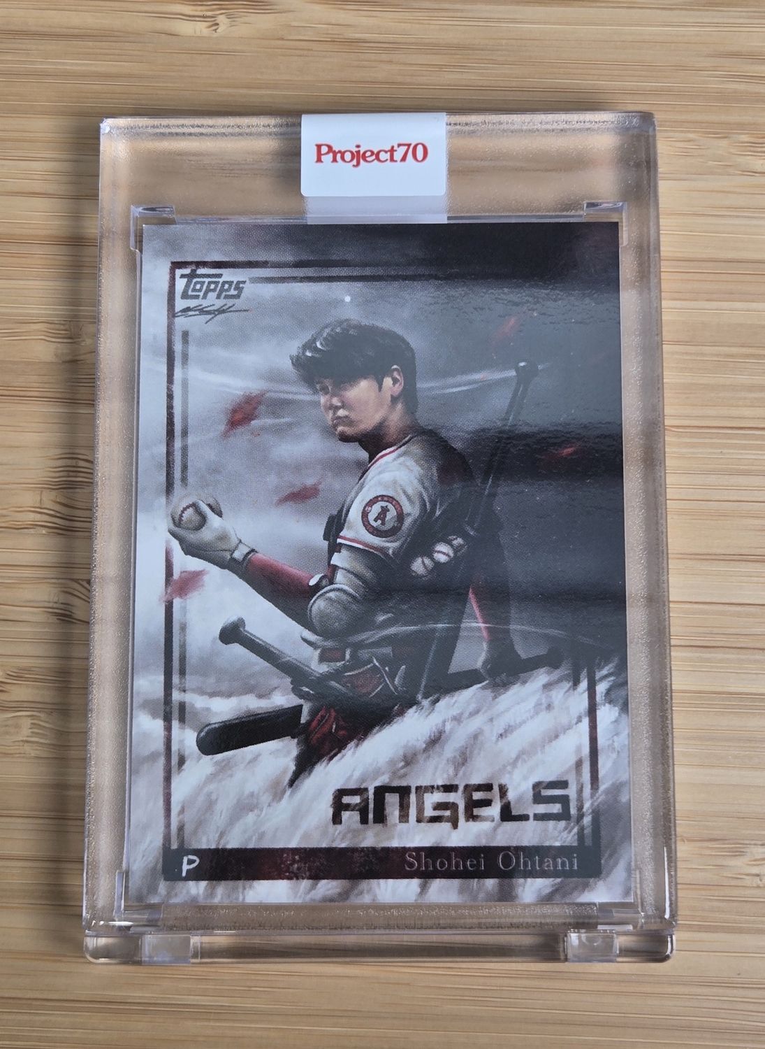 Topps Project70 #491 Shohei Ohtani by Chuck Styles (1996) - 9,177 print run